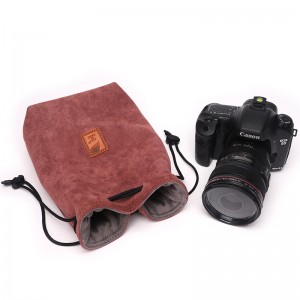 Готов за изпращане на склад Бърза експедиция DIAT SM8 Висококачествена евтина чанта за обективи на камерата Drawstring SLR чанта за камера мека удобна